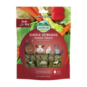 lot 2030 image: Oxbow Simple Rewards Treats - Veggie - 2 oz. Expired March 13 2020