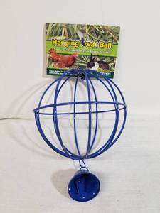 lot 2049 image: Ware Manufacturing Hay Ball, Blue