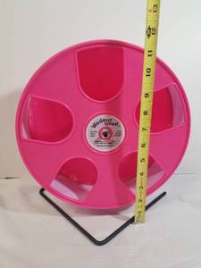 lot 2122 image: Large Pink Senior Rodent Wheel.