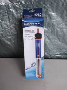 lot 3013 image: Penn-Plax Cascade Heat Aquarium Heater 8 Inches 75 Watt for 15 Gallon Tanks