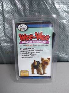lot 3015 image: Four Paws XX-Small Wee-Wee Diaper Garment