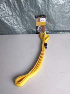 lot 3020 image: Elive Extraordinary Dogs LED Leash 6 Feet Long Lead for All Breeds - OnOff Switch and Three Modes - Yellow