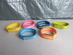 lot 3022 image: Lot of 6 Velcro Wrist LeadLeash Extender