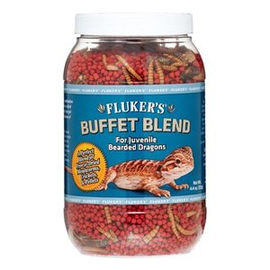 lot 3033 image: Flukers Buffet Blend Juvenile Bearded Dragon Formula, 4.4 Ounce