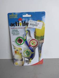 lot 3061 image: JW Pet Company Activitoys The Wave Bird Toy