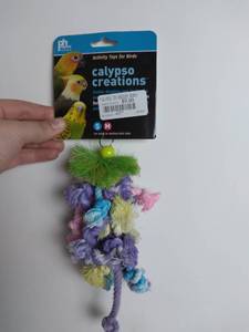 lot 3068 image: Prevue Pet Products Calypso Creations Bird Toy, Braided Bunch