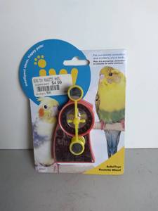 lot 3074 image: JW Pet Company Activitoy Roulette Wheel Small Bird Toy