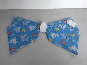 lot 3085 image: Lot of 2 Small Dog Collar Hankerchief - Collar Slips Through Pouch in Fabric