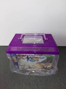 lot 4274 image: Purple Lid LEES Aquarium KRITTER KEEPER Size Small 9 X 6 X 5.5