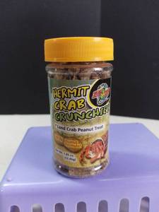 lot 5013 image: Zoo Med Hermit Crab Crunchies 1.85 oz.