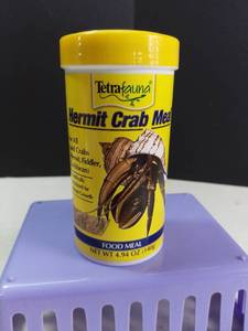 lot 5025 image: Tetrafauna Hermit Crab Meal 4.94 oz.