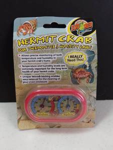 lot 5038 image: Zoo Med Hermit Crab Dual Thermometer and Humidity Guage