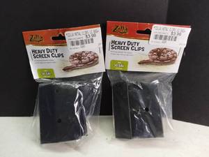 lot 5095 image: Two Pair Zilla Heavy Duty Screen Clips