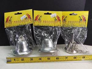 lot 5130 image: Log of 3 Bird Bells