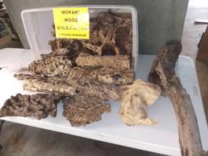 lot 5181 image: Tub Full of Mopani Wood For Aquariums or Terrariums