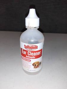 lot 5223 image: Sulfodene Ear Cleaner Antiseptic for Dogs and Cats. 4 oz