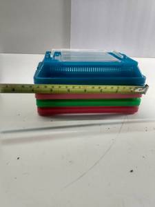 lot 5336 image: Lot of Critter Tote Lids (Various Colors)