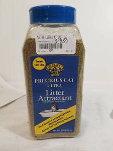 lot 2054 image: Precious Cat Ultra Litter Attractant, 20 Ounces