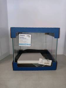 lot 1016 image: Cool Aqueon Frameless Glass Aquarium With Glass Top