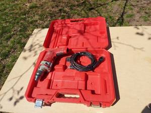 lot 3004 image: Milwaukee 38 Drill in Case