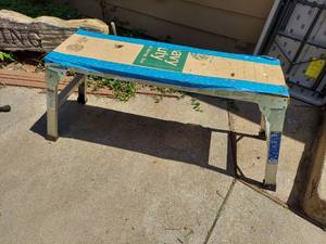 lot 3028 image: Werner AP-20 225-lbs-Load Capacity Work Platform - Aluminum