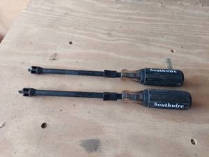 lot 3051 image: (2) Southwire Screwdrivers with Spring Loaded Screw Holders
