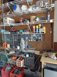 lot 3056 image: All Remaining in Wall - Ladder and Cords Not Included - Bring Boxes