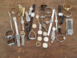 lot 3131 image: assorted watches