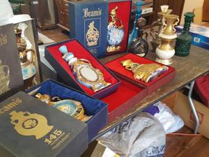 lot 3145 image: decanters -empty