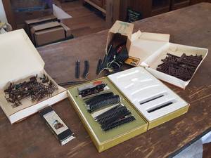 lot 3147 image: toy train parts