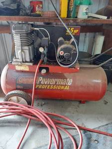 lot 6018 image: Coleman Air Compressor