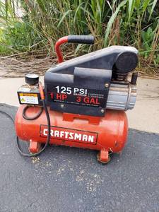 lot 6024 image: Craftsman Air Compressor