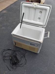 lot 6025 image: Coleman Electric cooler