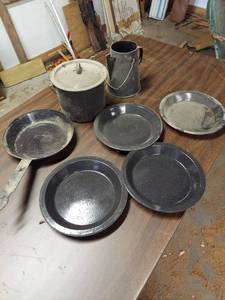 lot 6053 image: granite ware