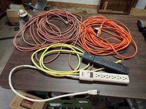 lot 6117 image: Extension Cords and Multi-plugs