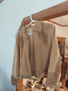 lot 6123 image: jacket with fringe