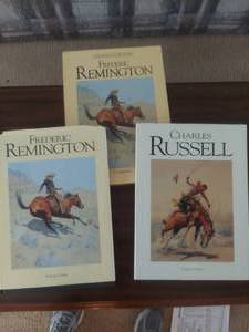 lot 6130 image: Fredrick Remington coffee table books