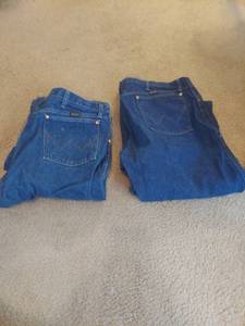 lot 6160 image: wrangler 40x34 jeans