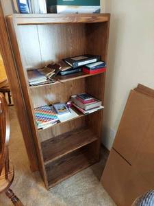 lot 6189 image: Bookshelf - Contents Not Included