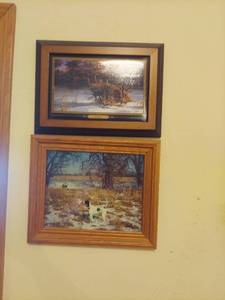 lot 6227 image: 3 Small Pictures - 1 is Terry Redlin