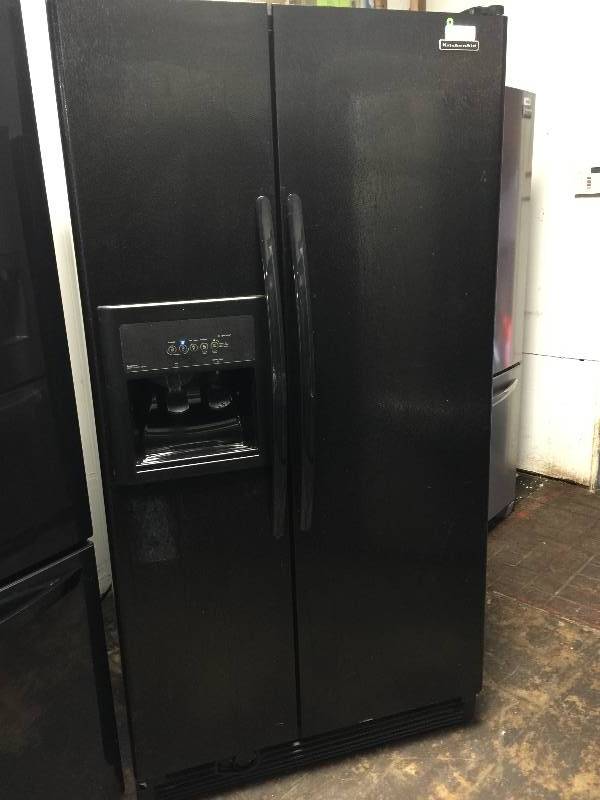 lot 7155 image: KitchenAid Architect Series II Side-by-Side Refrigerator
