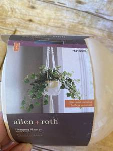 lot 5501 image: Allen  Roth Hanging Planter