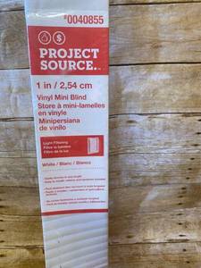 lot 5517 image: Mini Blind 36 X 64. White