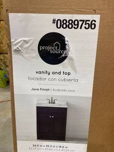 lot 5529 image: Project Source Vanity and Top