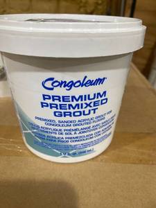 lot 5533 image: Congoleum Premium Premixed Grout