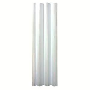 lot 5586 image: ltl home products en3280hl encore interior accordion folding door, 24-36 x 80 inches, white