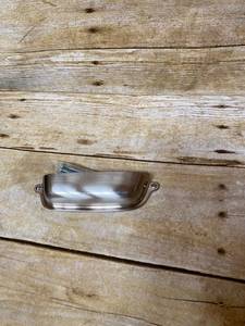 lot 5615 image: 3 Or 3-34 (76 Or 96mm) Satin Nickel Amulet Dual Mt Cup Drawer Pull P39948w-sn
