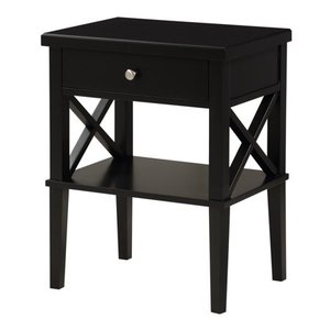 lot 4216 image: Copper Grove Castle Creek Wooden Nightstand with Lower Shelf- Retail$164.49