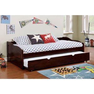 lot 4376 image: Taylor & Olive Savery Transitional Wooden Daybed with Trundle- Retail$558.59