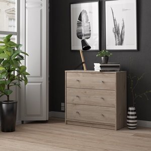 lot 4391 image: Porch & Den Zoe 3-drawer Chest- Retail$88.49